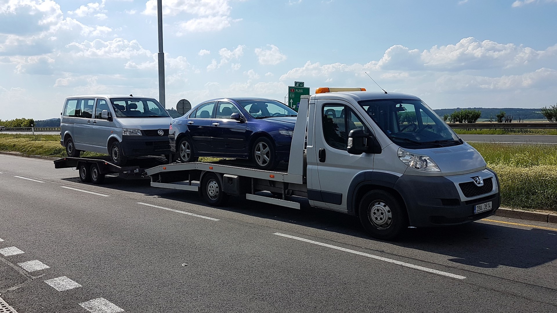VW-Trasnporter-Honda-Accord-dovoz-z-Německa